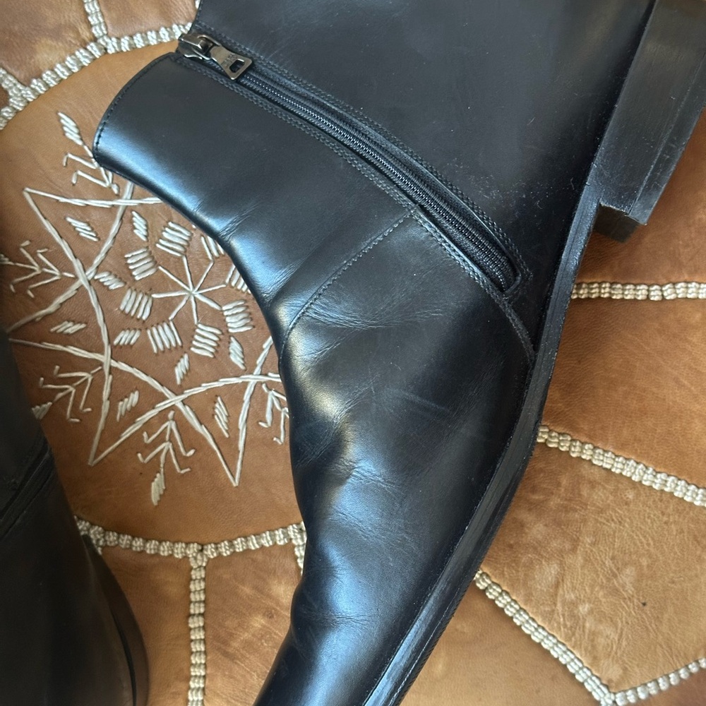 PRADA | Men’s Size 10 Black Leather Boots - Picture 8 of 8